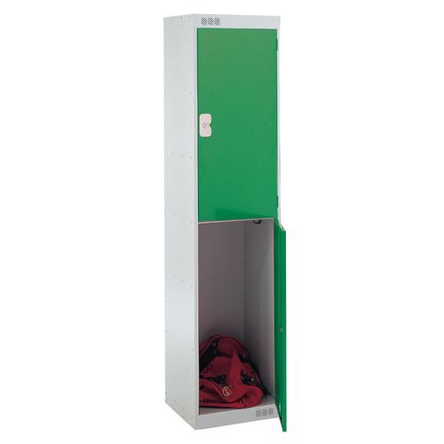 Coloured Door Lockers - Standard Top - Two Door