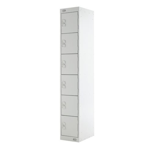 Locker Six Door1800X300X300 - L. Grey Door