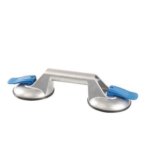 Aluminium suction lifter, twin cup