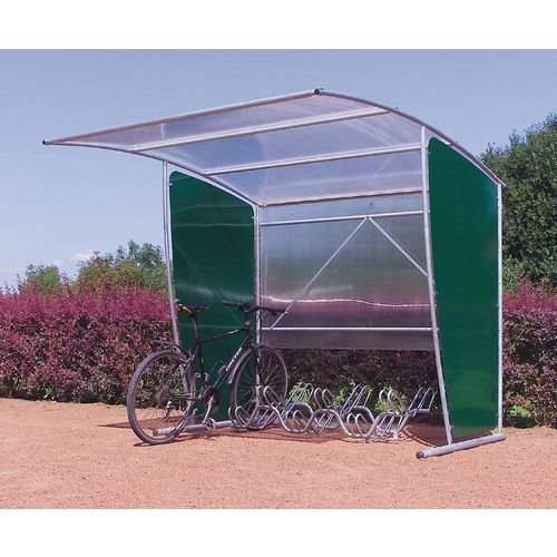 Economy modular cycle shelter - Extension unit only