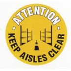 Floor Graphic Markers Keep Aisles Clear 430 mm Dia