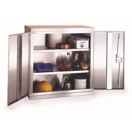 Stainless steel cupboards - 900mm high