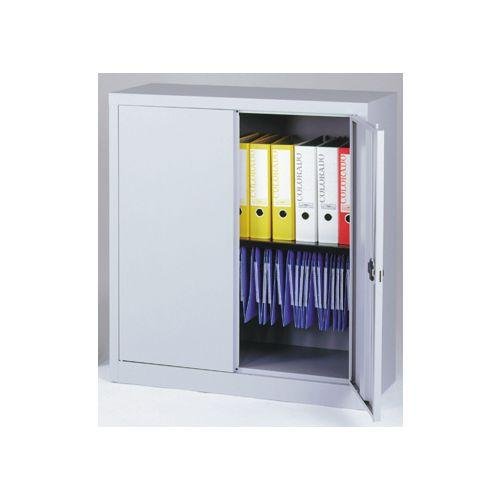 Bisley steel office cupboard