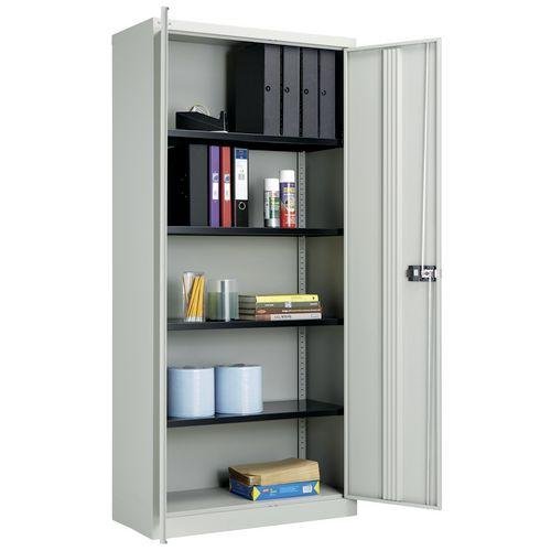 Bisley steel office cupboard