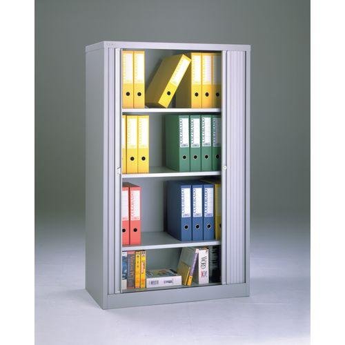 Bisley steel tambour storage cupboard