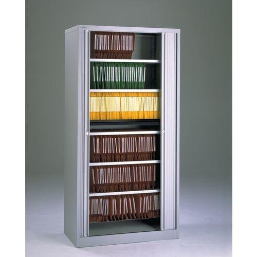Bisley steel tambour storage cupboard