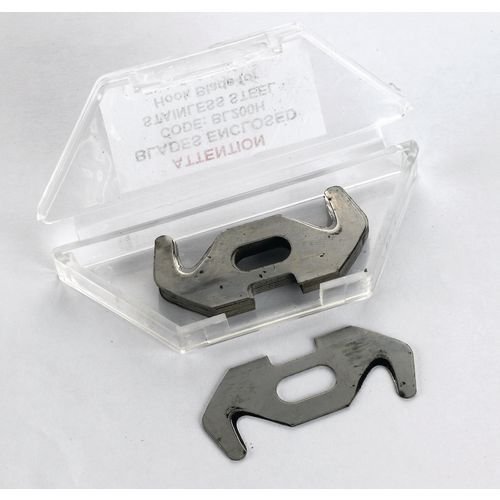 Medium duty safety cutter replacement blades -  hook blades