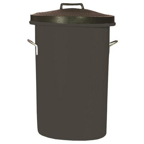 Heavy Duty Dustbin 85 Litre (Black) *Non-Returnable*