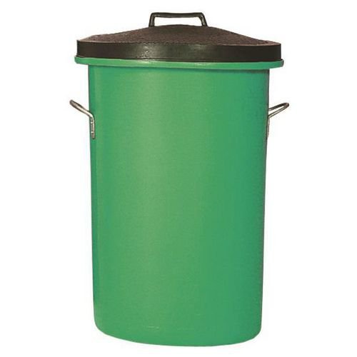 Heavy Duty Dustbin 85 Litre (Green) *Non-Returnable*