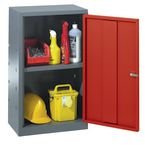 Locker Tool Single Door 762 X 457 X 305 Mm-grey & Dark Red