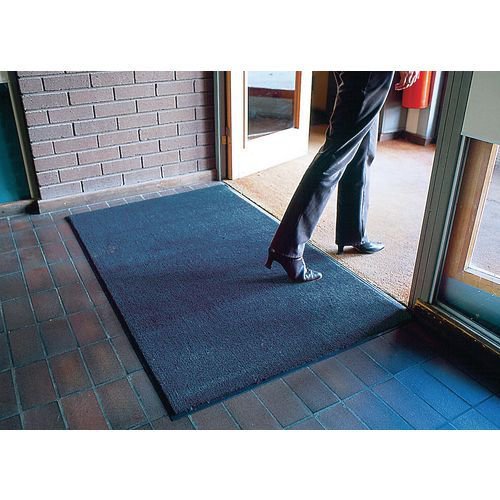 Crush resistant entrance matting - Slate blue - Choice of three sizes