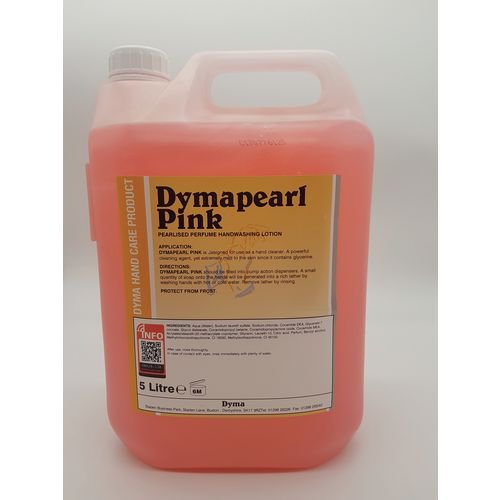 Dymapearl pink liquid hand soap 5L