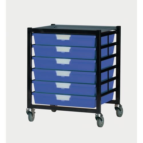 Premium mobile tray storage racks - A3 size trays