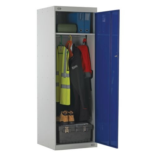 Locker Large Capacity Uniform 2 Internal Compartments,Blue