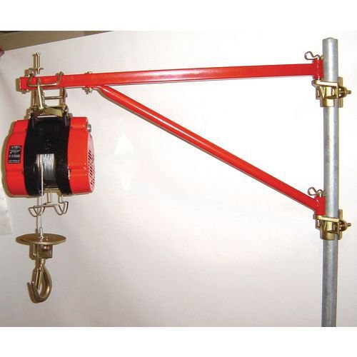 Swing jib for AC hoist