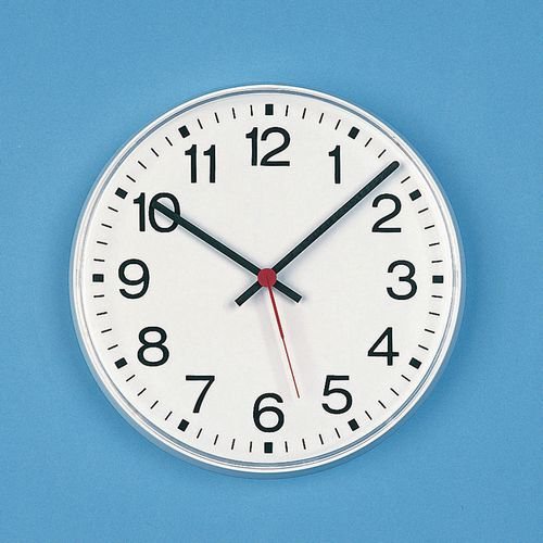 Wall clock - commercial quartz with second hand