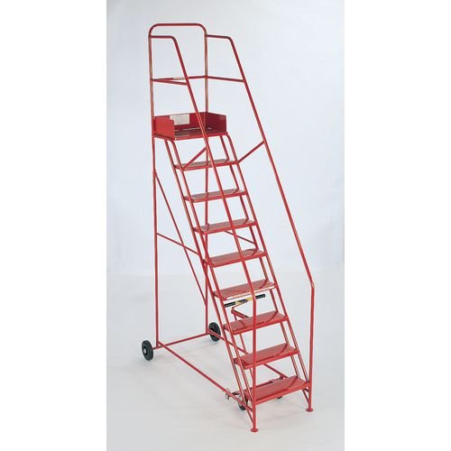 Steps Mobile, Knock-Down 5 Treads     Colour Red
