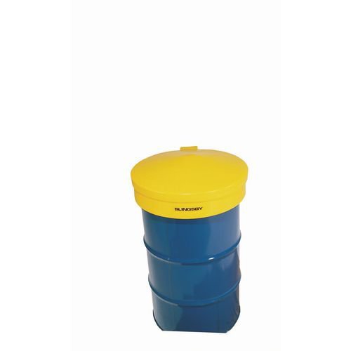 Polyethylene drum funnel with lid