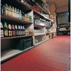 Matting - Cushion Tread Pvc 91 Cms - Red (floorline)