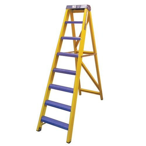 Step - Swingback - Glassfibre 8 Glassfibre Treads