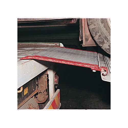 Hinged aluminium bridge plates - Hinge rail