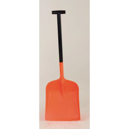 Orange Snowburner Large Blade T-Grip Snow Shovel 317597