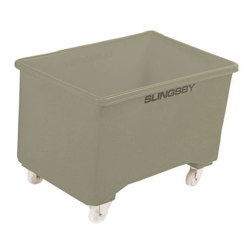 Slingsby mobile pallet box, grey