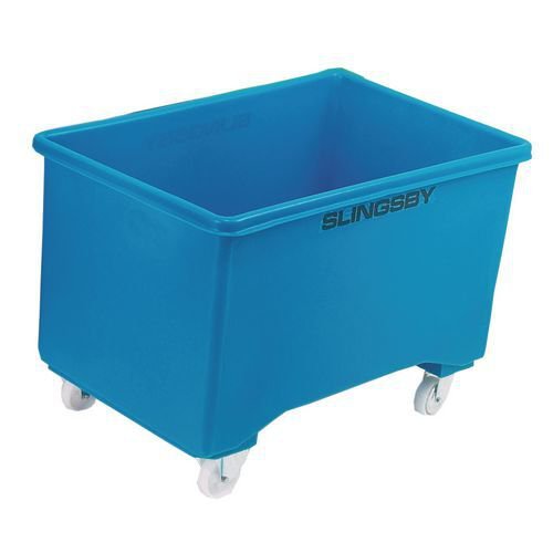Slingsby mobile pallet box, blue