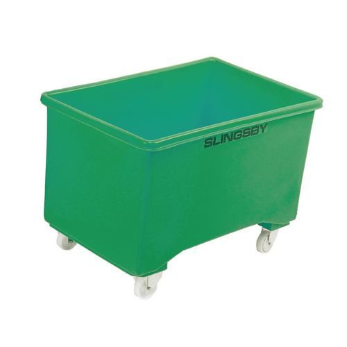 Slingsby mobile pallet box, green