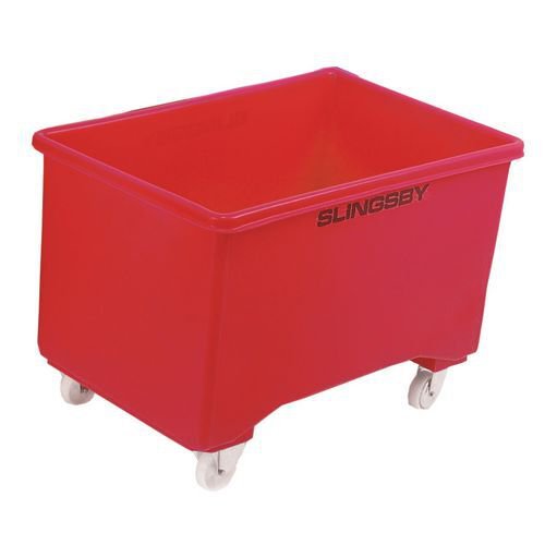 Slingsby mobile pallet box, red