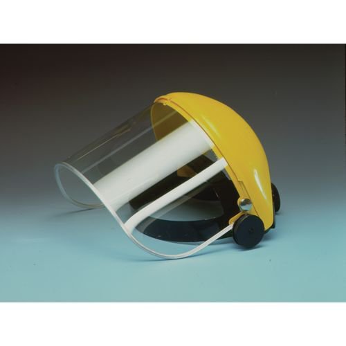 JSP face shield with acetate visor and browguard