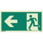 Emergency Exit Sign 200 X 400 Rigid