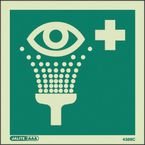 First Aid Eye Wash Sign 150 X 150 Rigid