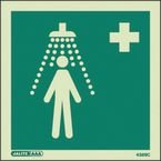 Emergency Shower Sign 200 X 200 Rigid