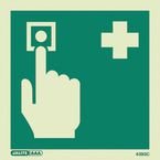 First Aid Call Point Sign 200 X 200 Rigid