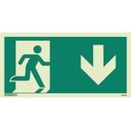 Emergency Exit Sign 200 X 400 Rigid