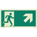 Emergency Exit Sign 150 X 300 Rigid
