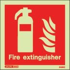 Sign-fire Extinguisher Aaa Photo Lum 150 X 150 mm Rigid