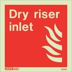 Fire Fighting Equipment Notice Rigid Plastic Dry 200 X 200