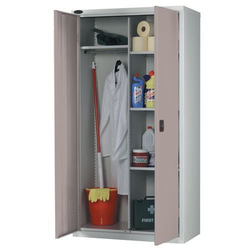 Strong industrial cupboards - janitors cupboard - Choice of five colours