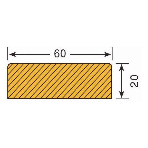 Foam impact protectors - surface - rectangle