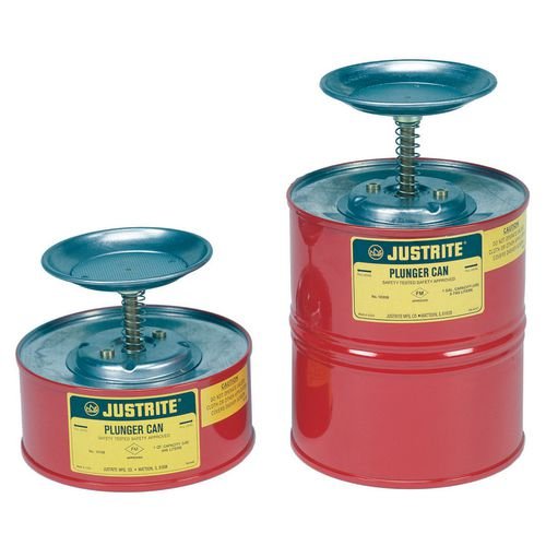 Plunger Can - Metal - 3.78L