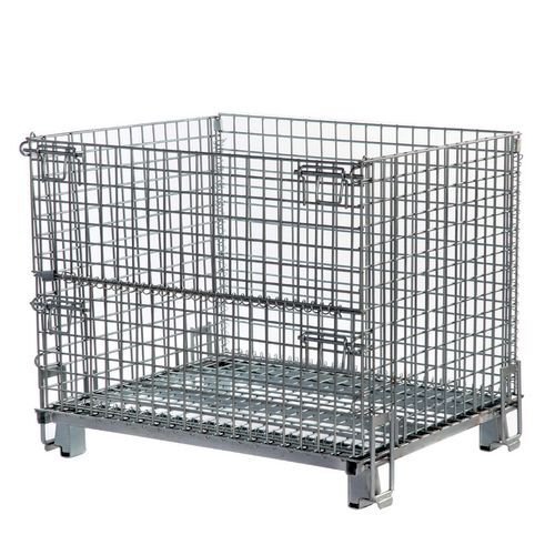 Hypacage® stackable mesh pallet cages - Heavy duty - 1000 x 800 x 840mm