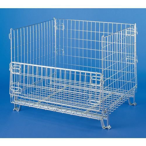Hypacage® stackable mesh pallet cages - Heavy duty - 1200 x 1000 x 890mm