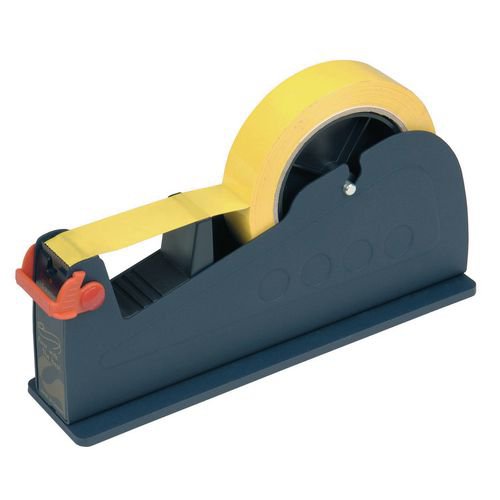 Bench-top tape dispenser, standard for tape up to 25mm wide