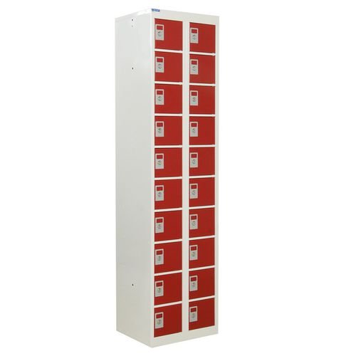 Locker - Personal Effects 20 Comp Red Door 1800X450