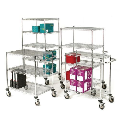 Mobile wire trolleys