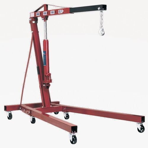 Light duty folding crane, capacity 2000kg