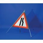 Triangular Sign - 750 Mmroad Narrows Offside