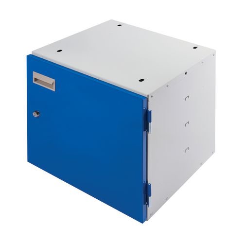 Cupboard Unit Lockable Blue Door 420X420X430mm
